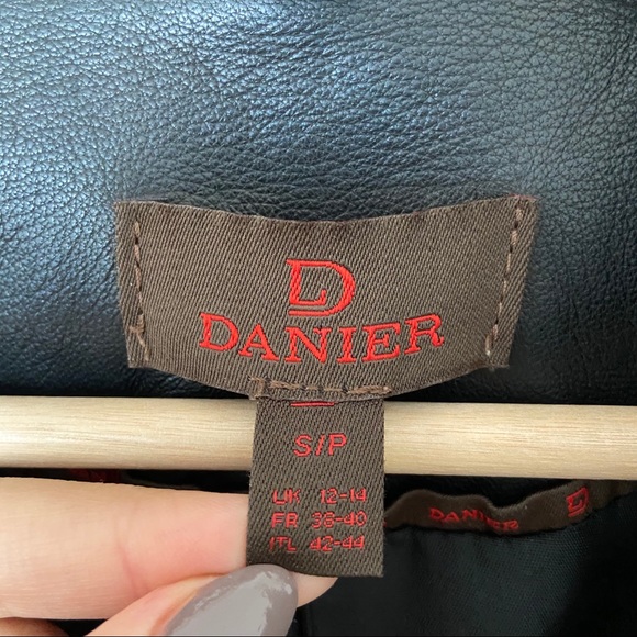 DANIER Genuine Leather Coat -Size S - Picture 9 of 12